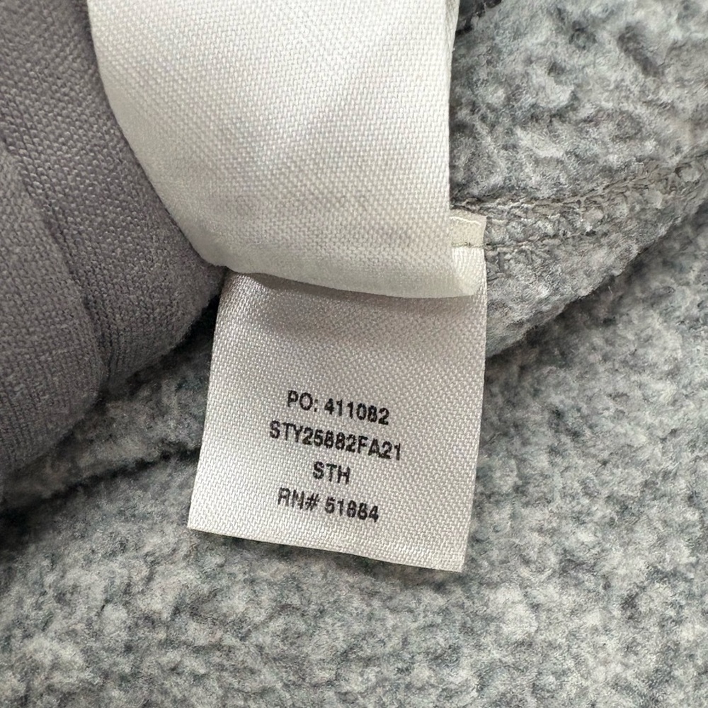Patagonia Gray Full-Zip Fleece Vest - Picture 10 of 14